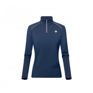 T-neck Descente Shoulder Trim T-neck Mujer | 426EQNHOZ